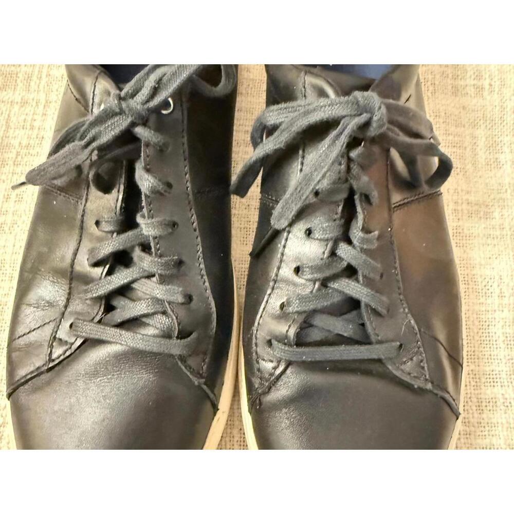 Cole Haan Men's Black Leather Sneakers Size 9.5 M